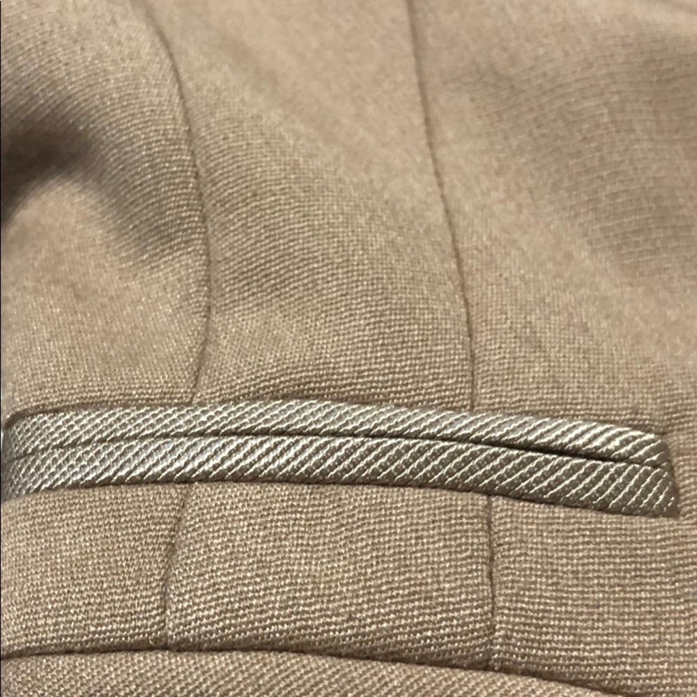 Roem camel tan peak lapel blazer jacket suit S - Picture 5 of 6